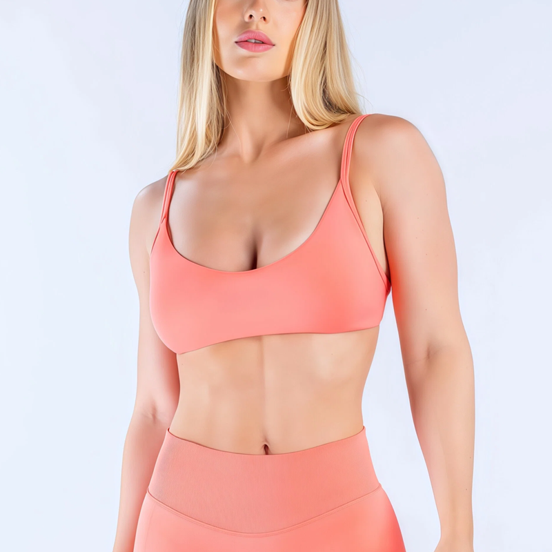 HISTELLO Impact Scoop Neck Bra - Sports Bra Racerback recension och pris