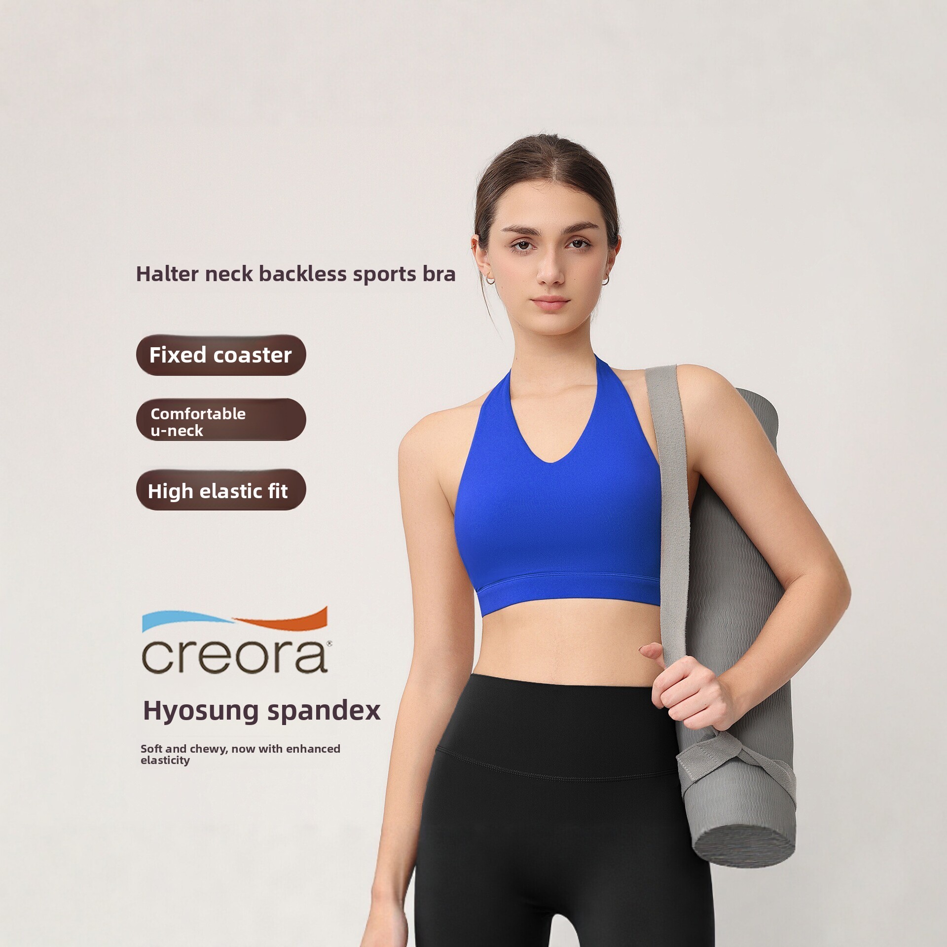 Women's Halter Sports Bra with - Sports Bra Racerback recension och pris